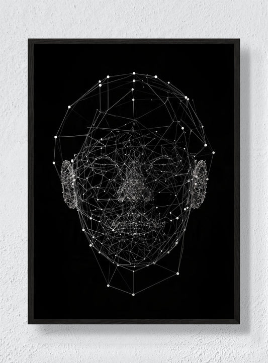 POINTS OF A PERSON - Black Frame