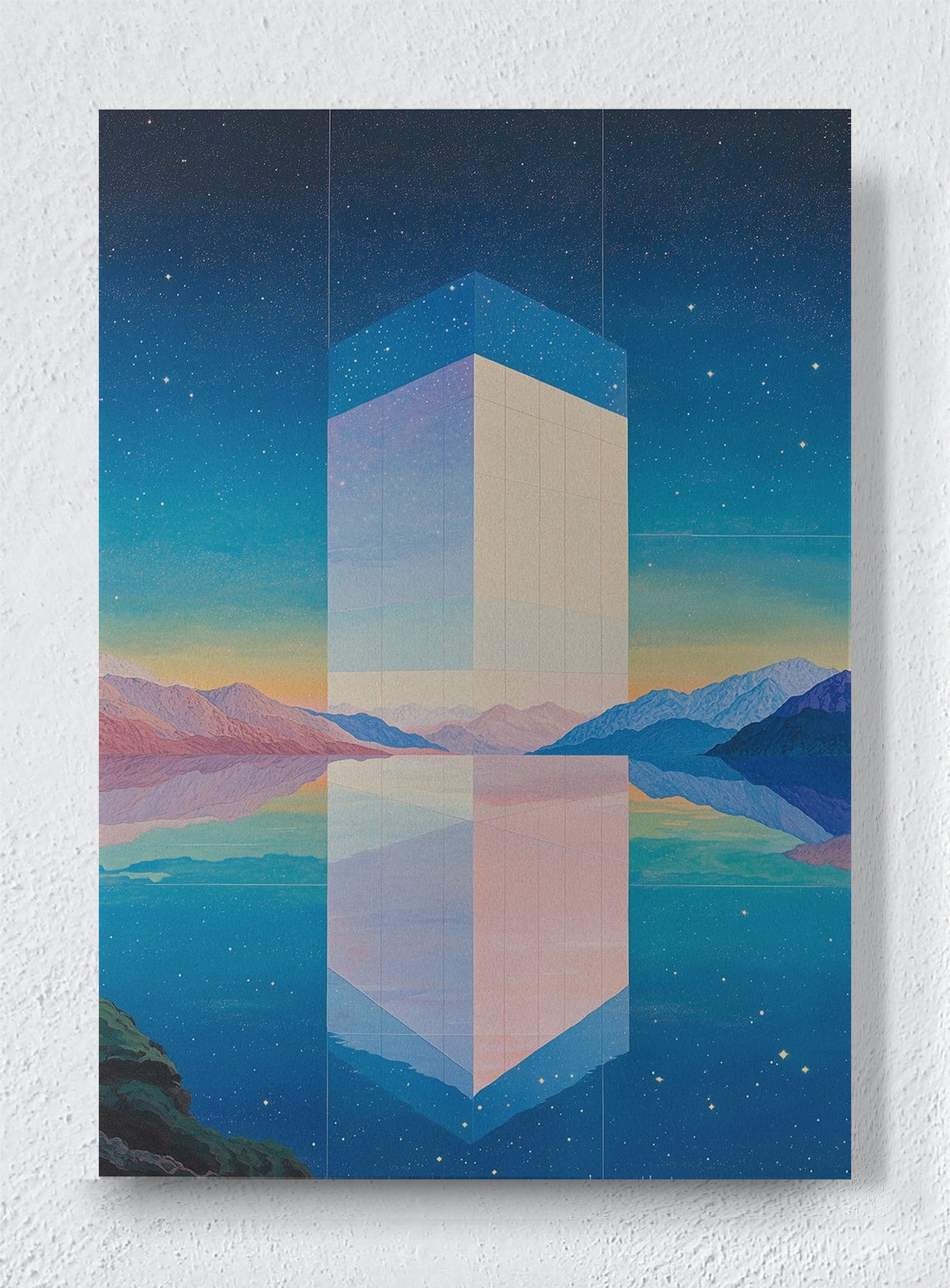 PORTAL TO SERENITY - Unframed canvas