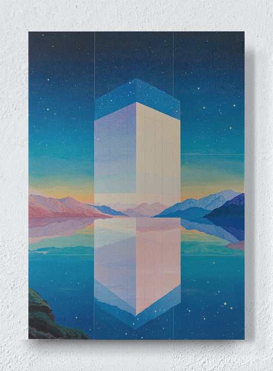 PORTAL TO SERENITY - Unframed canvas
