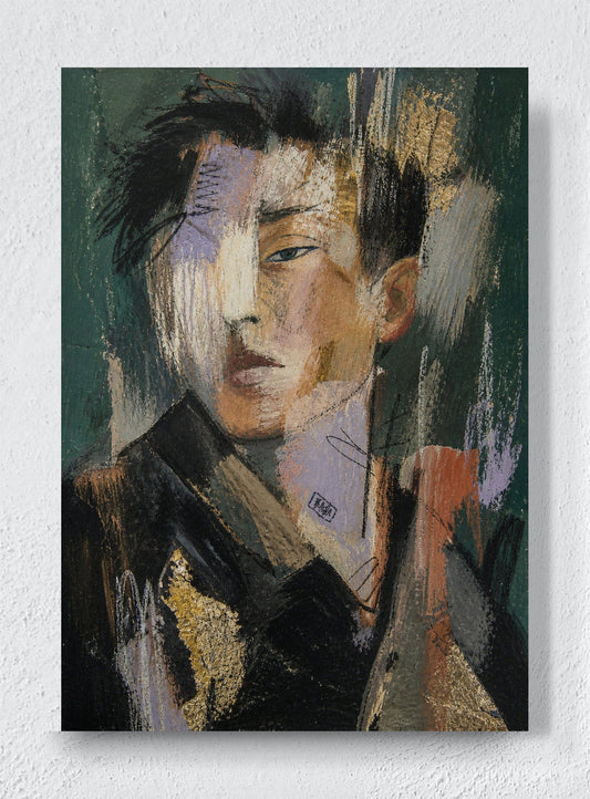 PORTRAIT OF A STRANGER - Unframed canvas