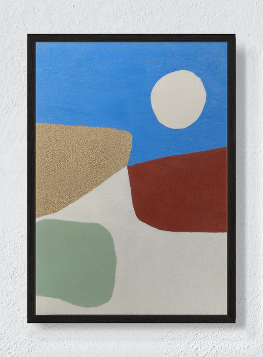 PSYCHOGENESIS - Black frame canvas