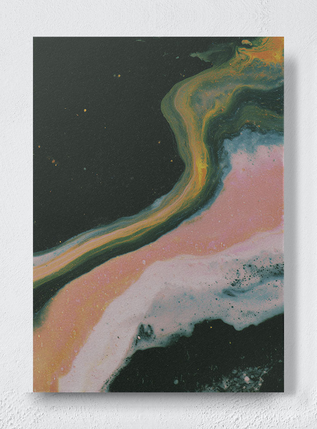 QUIET COLLISION - Unframed canvas