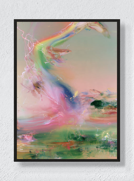 RAINBOW WEATHER - Black Frame