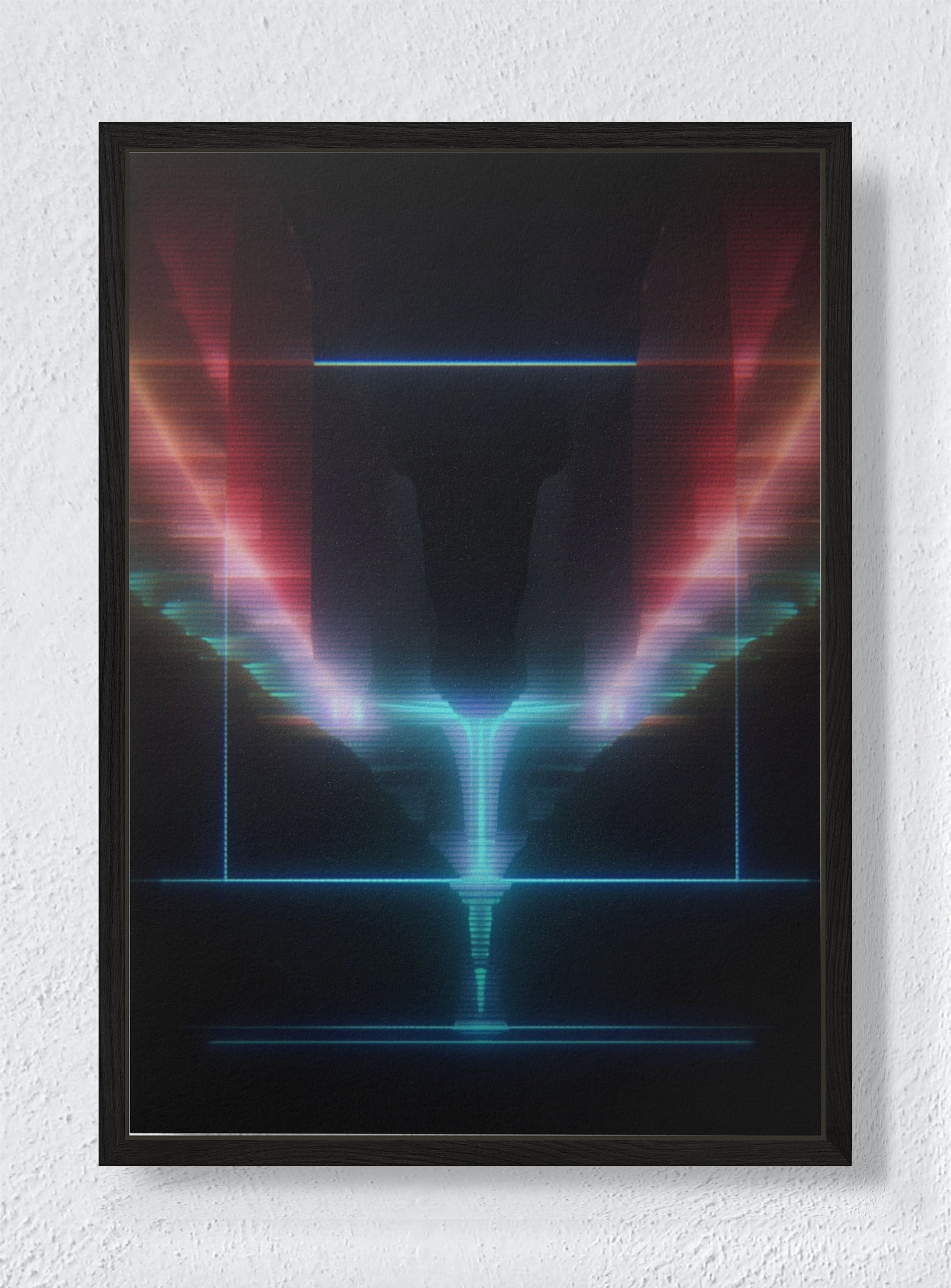 REFRACTION OF A DREAM - Black frame canvas