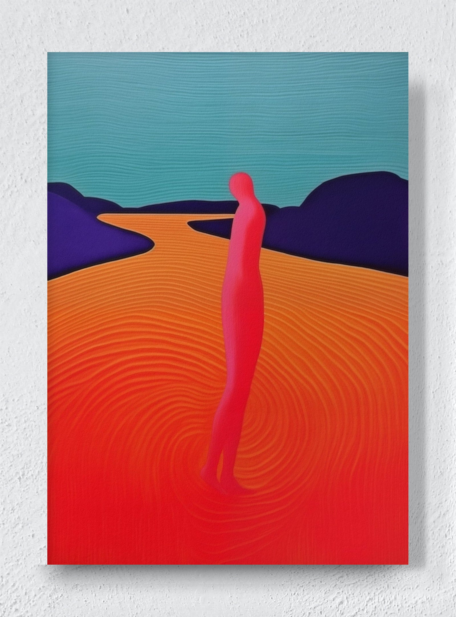 RIPPLE - Unframed canvas