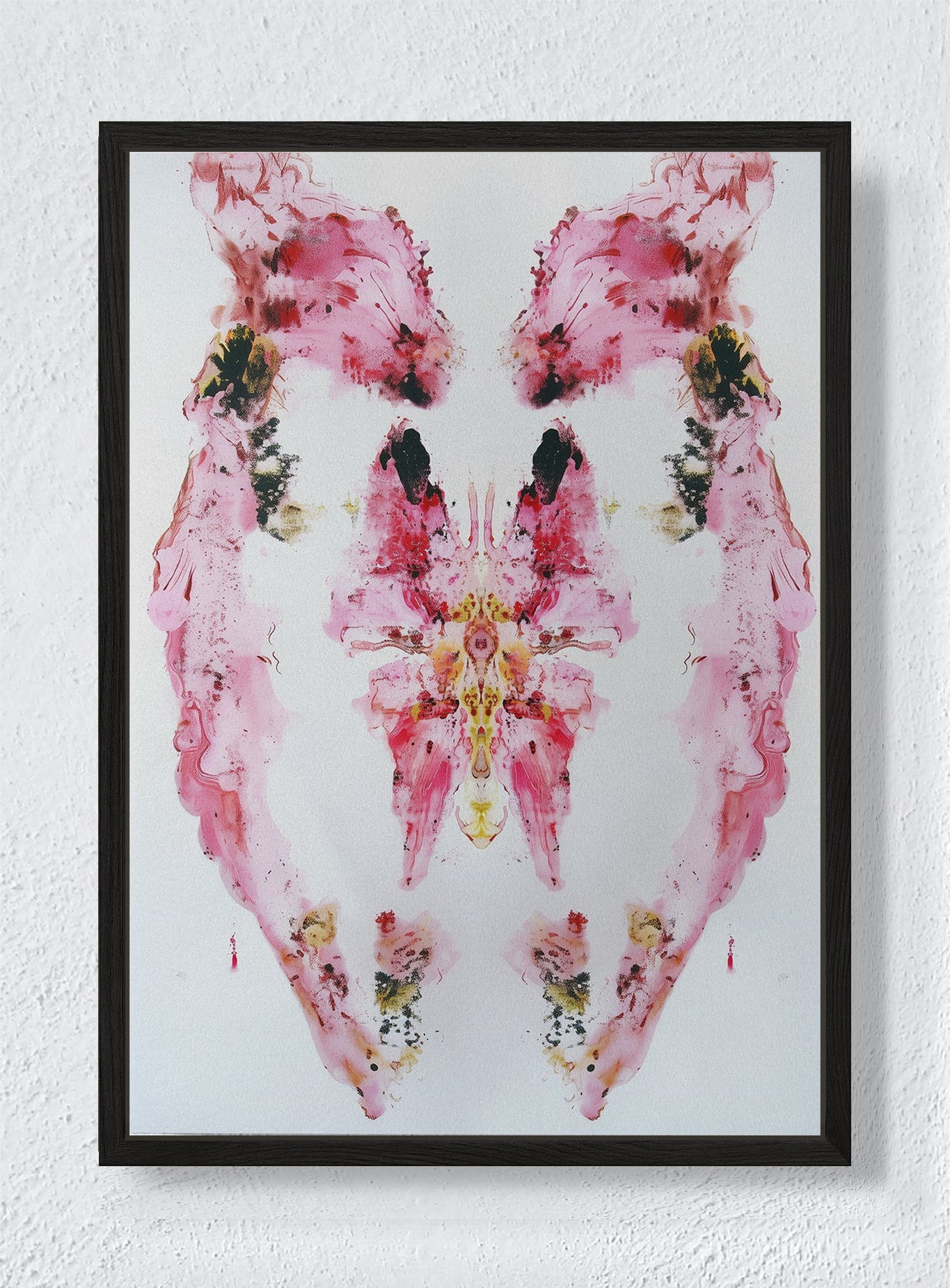 RORSCHACH’S BUTTERFLY - Black frame canvas