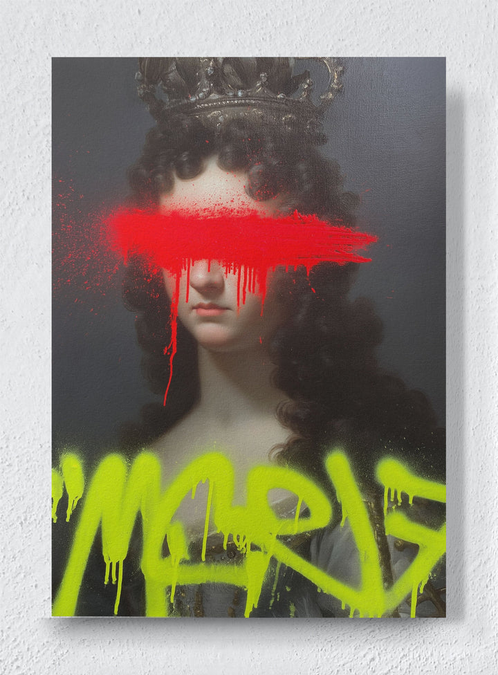 ROYAL REBELLION - Unframed canvas
