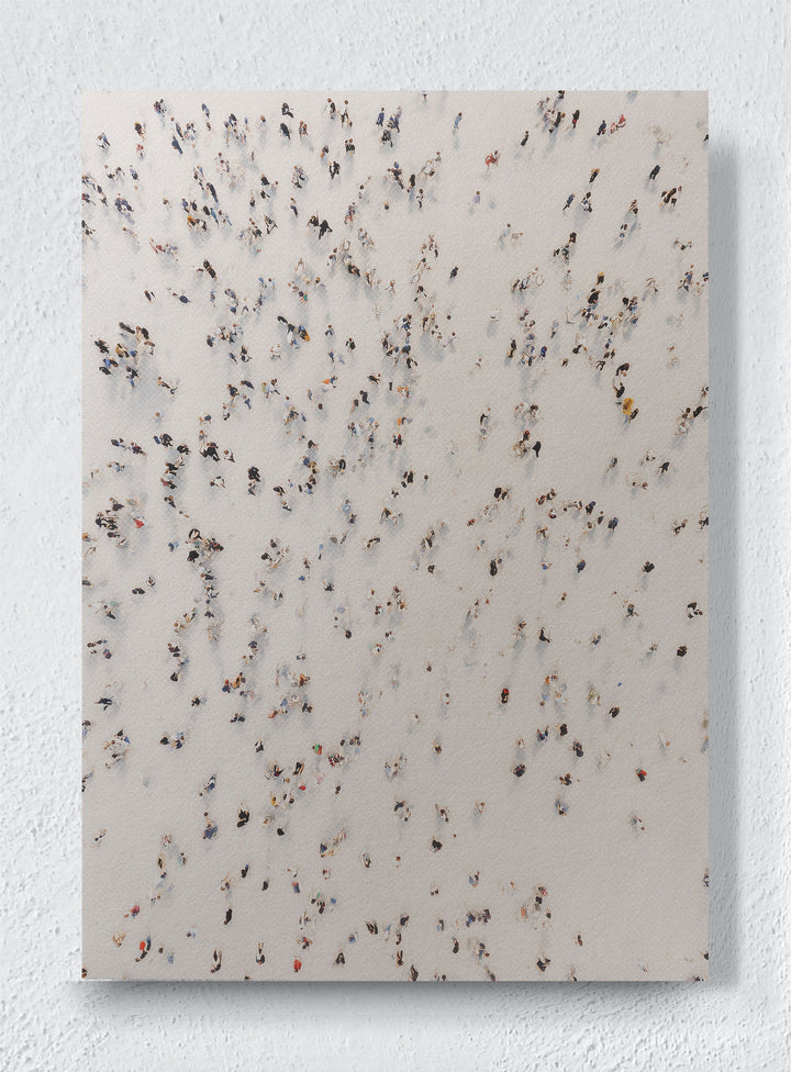 SCATTERED FOOTSTEPS - Unframed canvas