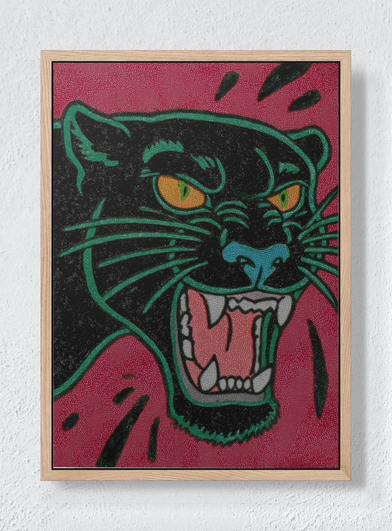 SHADOW HUNTER - Natural frame canvas