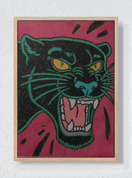 SHADOW HUNTER - Natural frame canvas