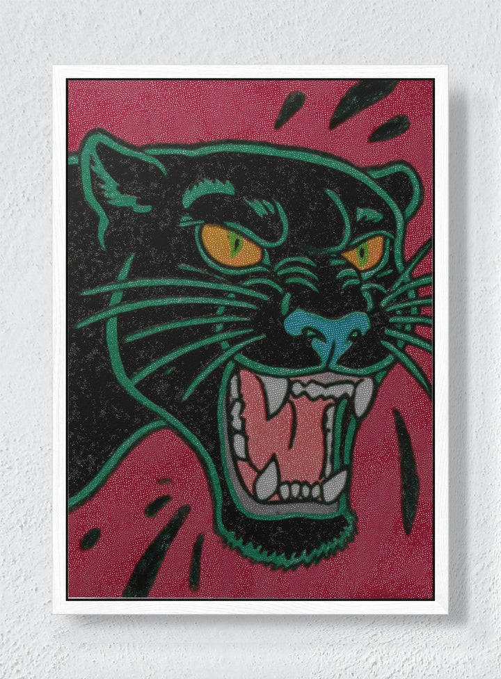 SHADOW HUNTER - White frame canvas