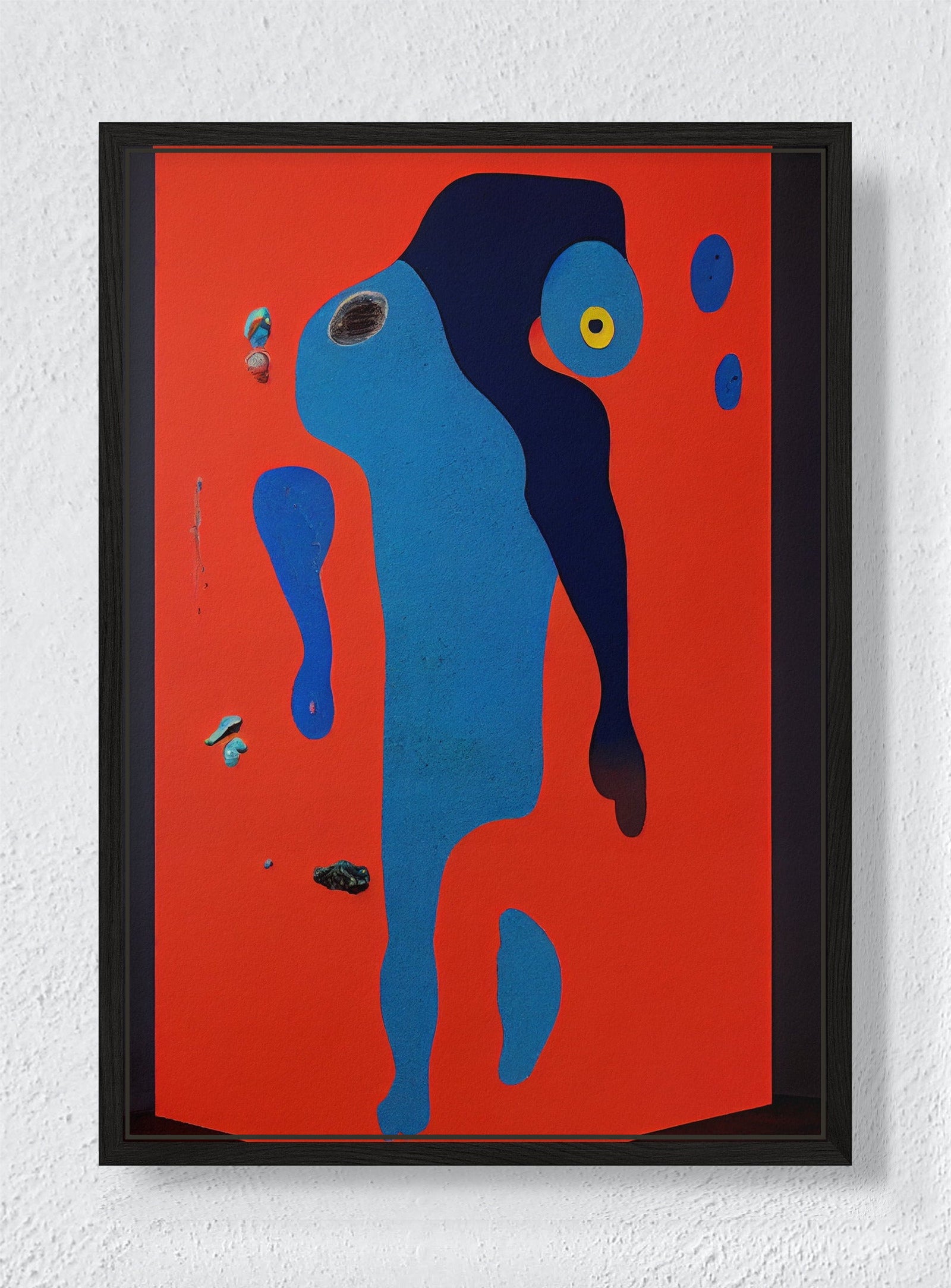 SHAPESHIFTER - Black frame canvas