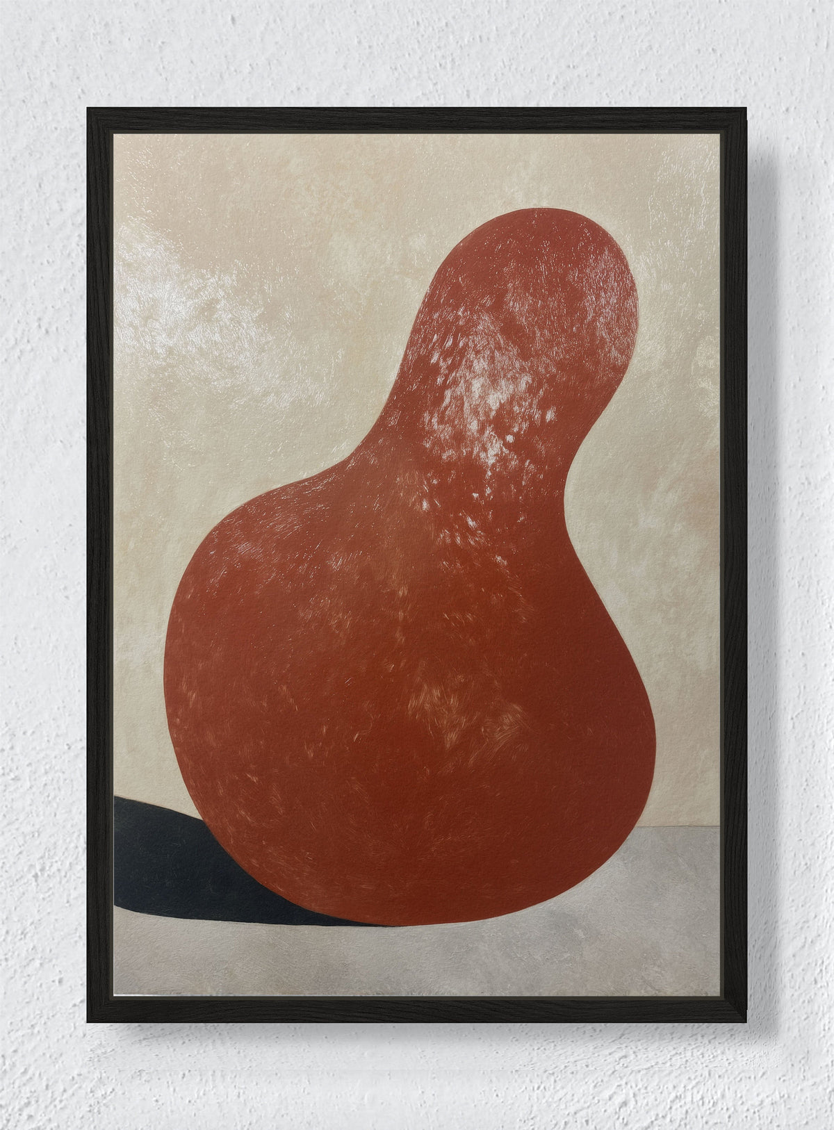 SILENT FORM - Black frame canvas