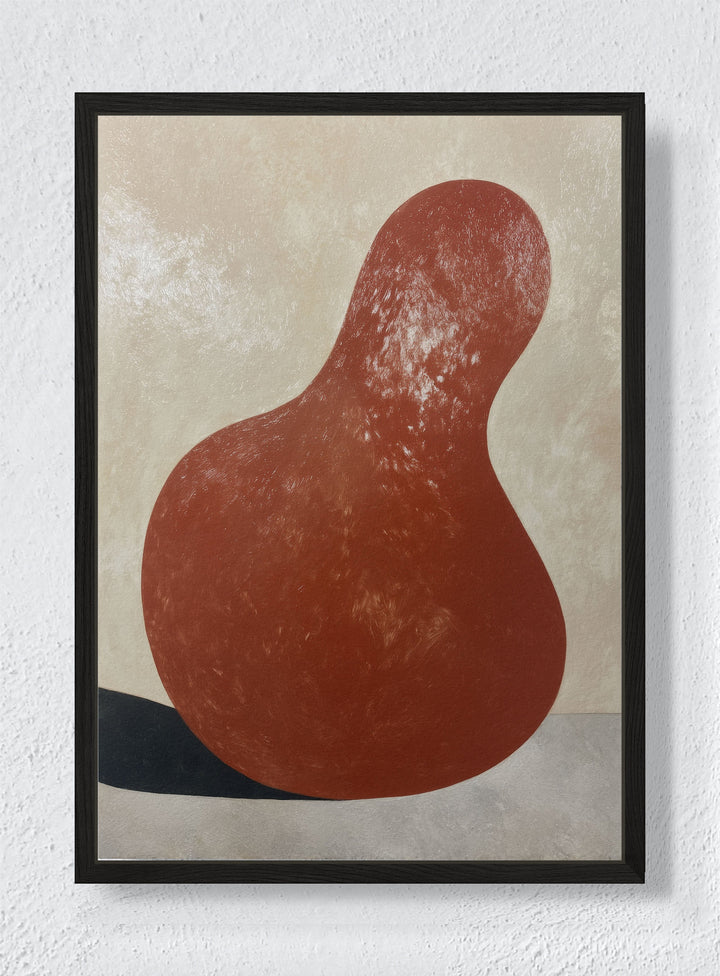 SILENT FORM - Black frame canvas