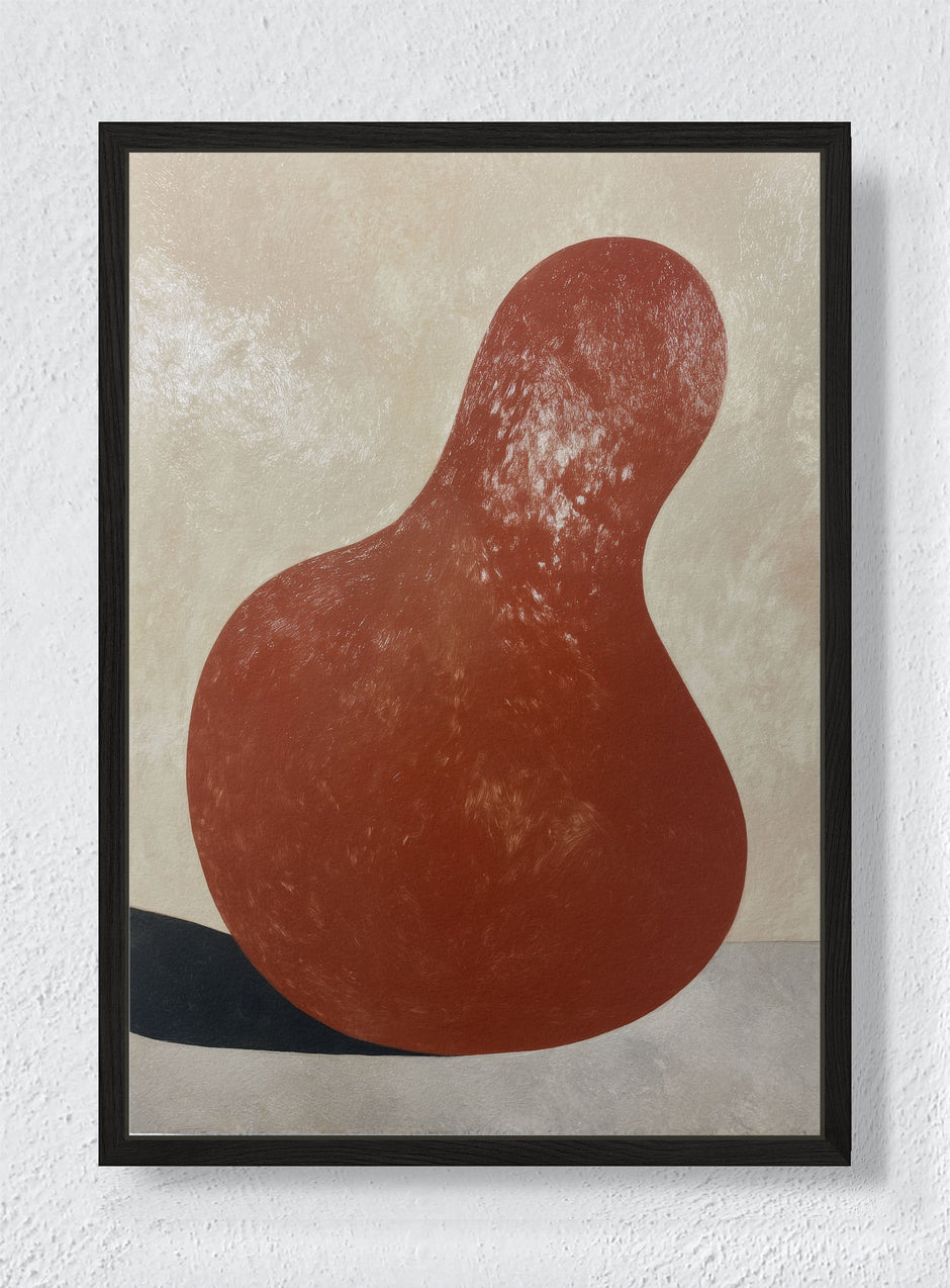 SILENT FORM - Black frame canvas