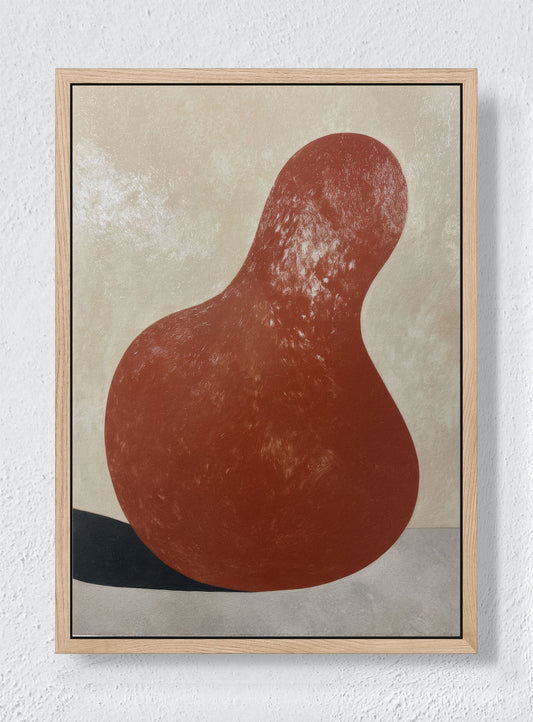 SILENT FORM - Natural frame canvas