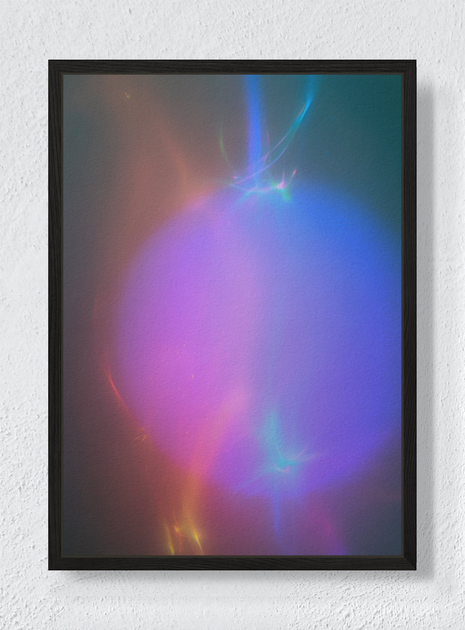 $SILT // WET-CORE - Black frame canvas