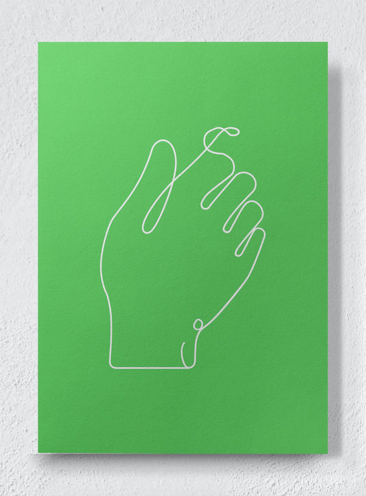 SINGLE THREAD - Unframed canvas