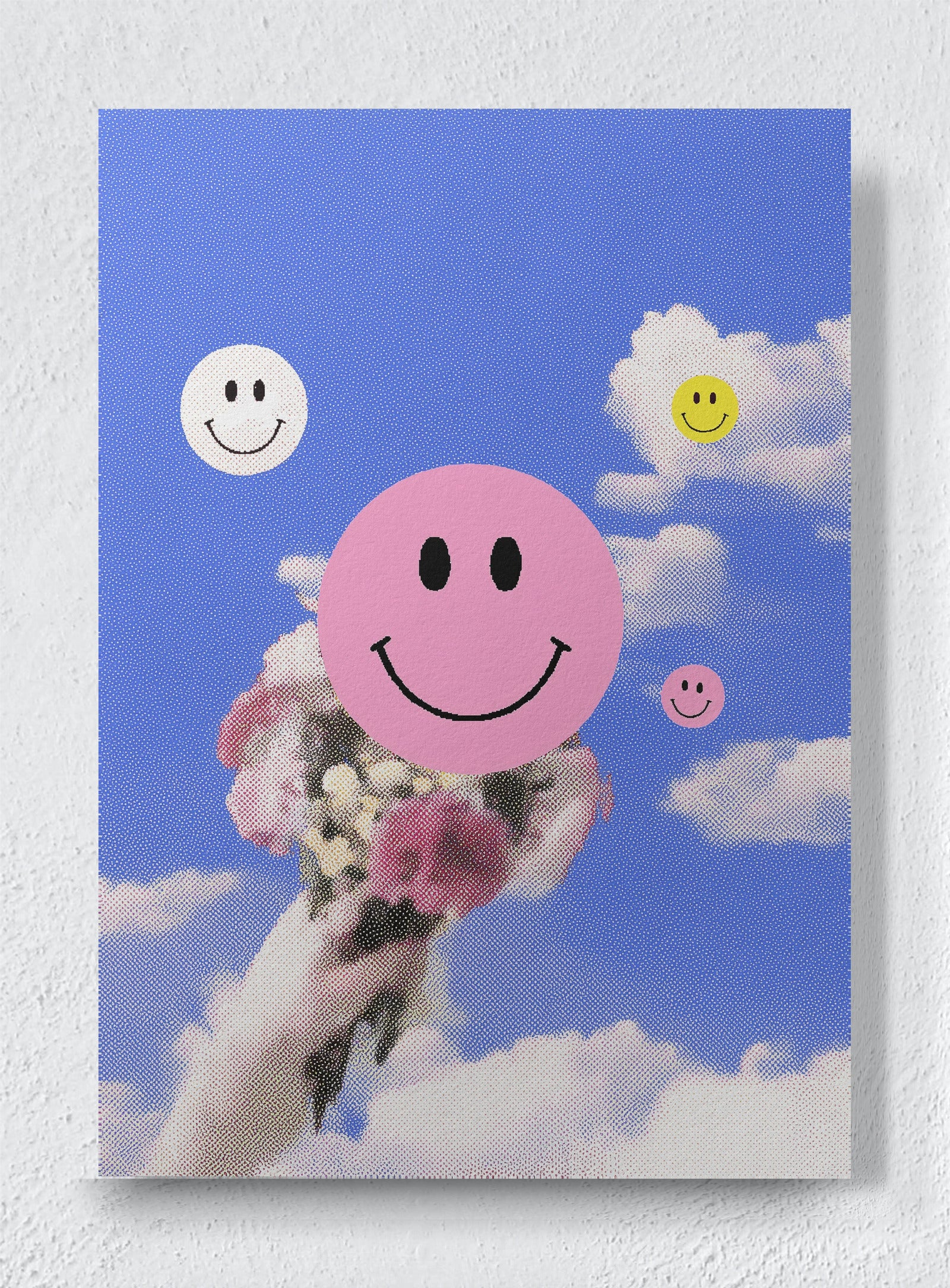 SKY GARDEN OF SMILES - Unframed canvas