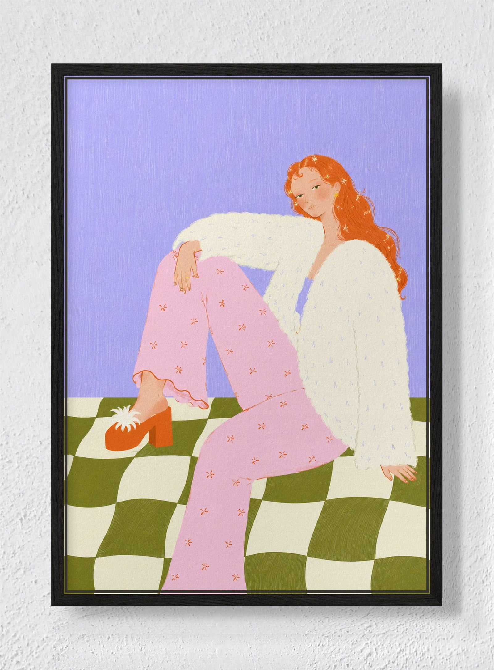 SOFT LIVING - Black frame canvas