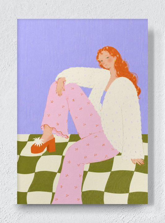 SOFT LIVING - Unframed canvas