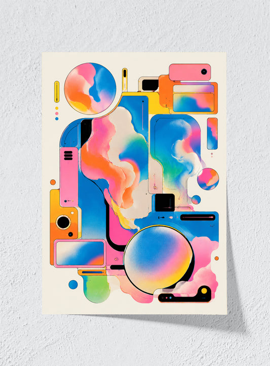 SOFT MACHINES FOR A BRIGHTER DAY - Unframed