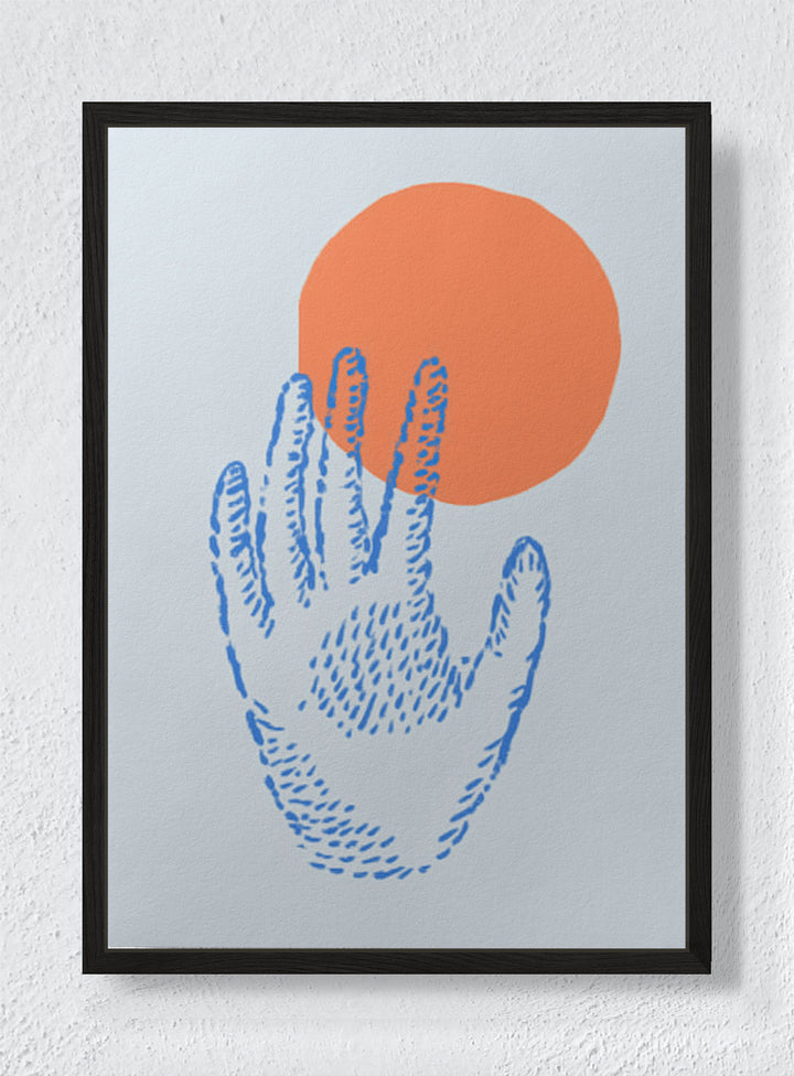 SOLAR TOUCH - Black frame canvas
