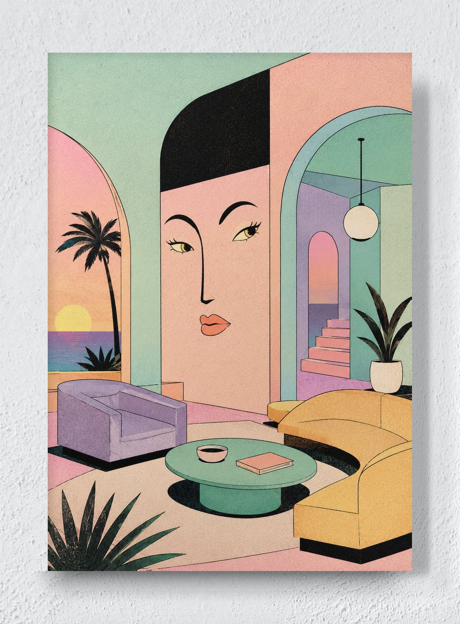 STILL HOURS - Unframed canvas