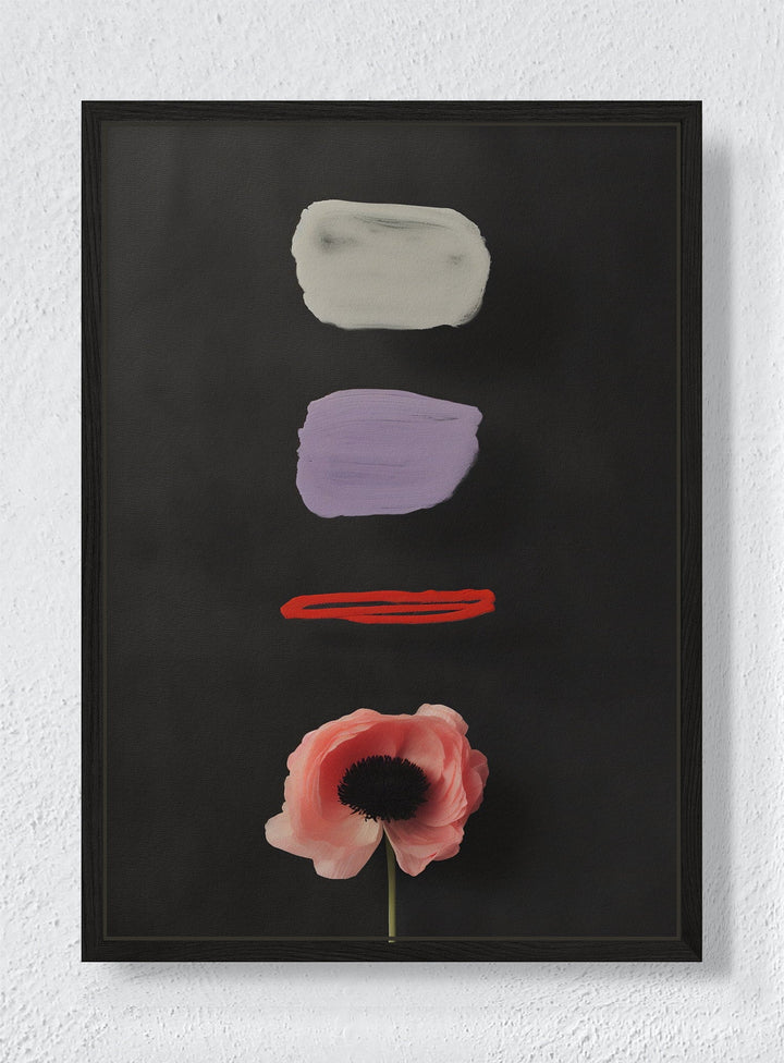 STILL LIFE - Black frame canvas