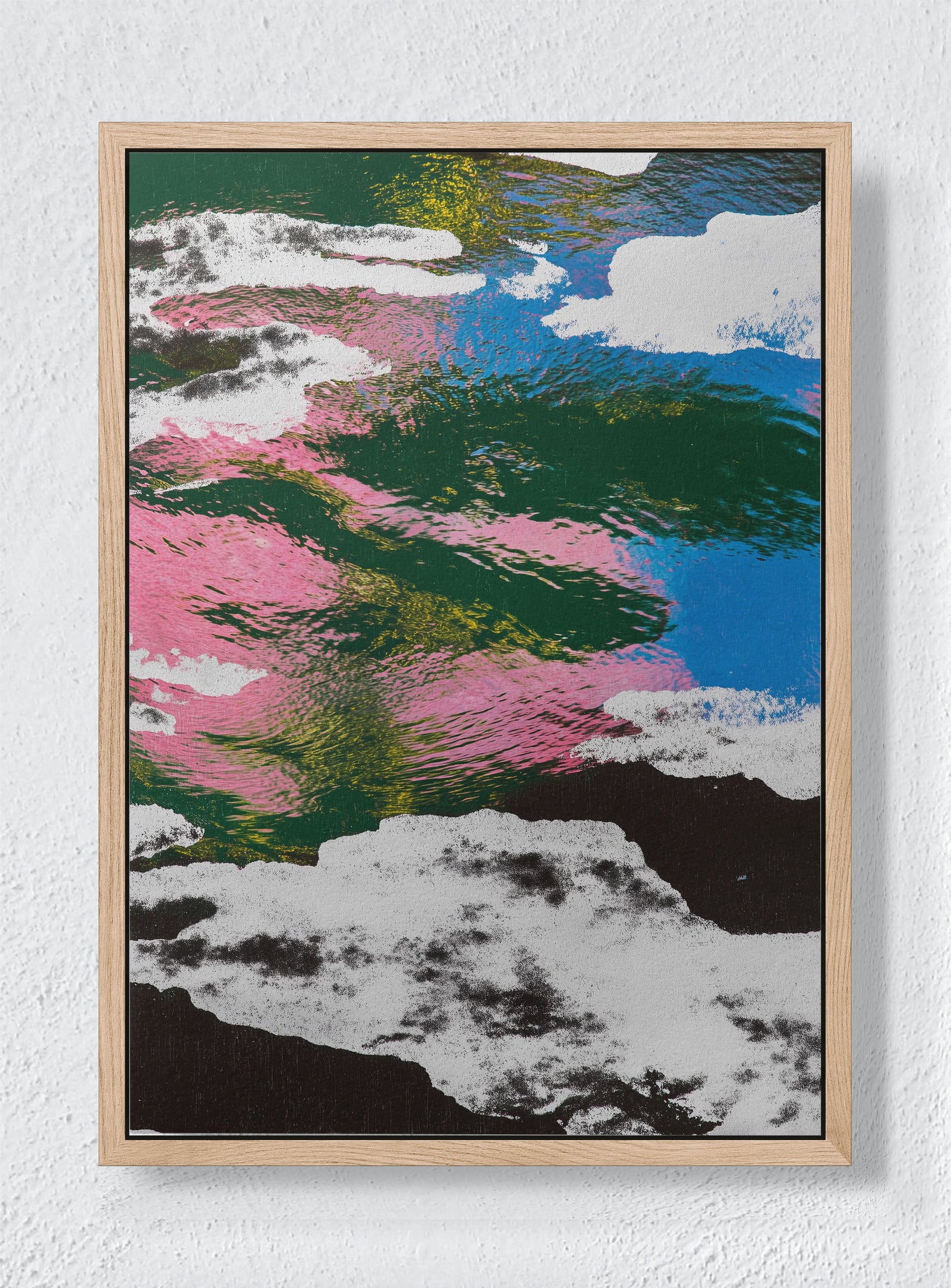 STRATUM STUDY II - Natural frame canvas