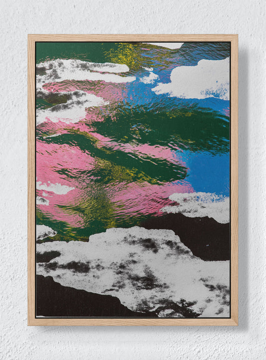 STRATUM STUDY II - Natural frame canvas