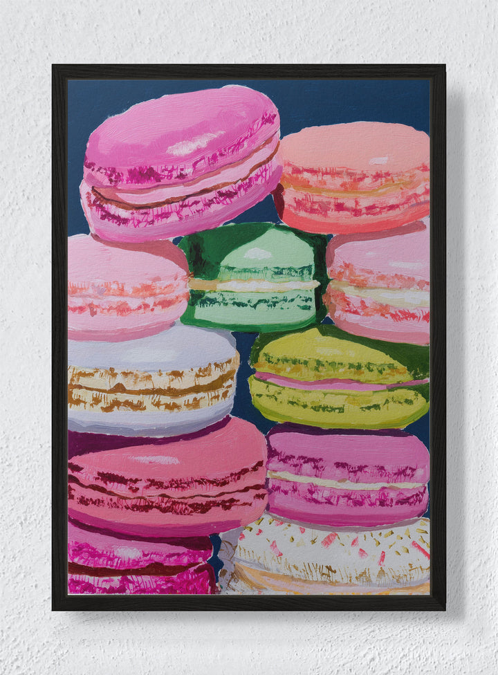 SUGAR STACK - Black frame canvas