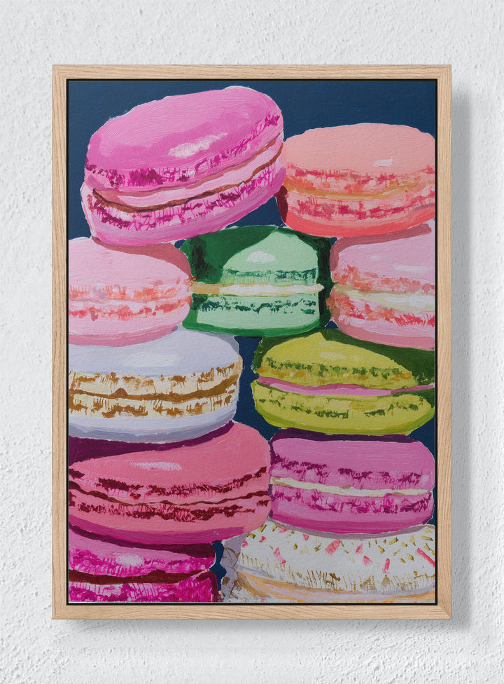 SUGAR STACK - Natural frame canvas
