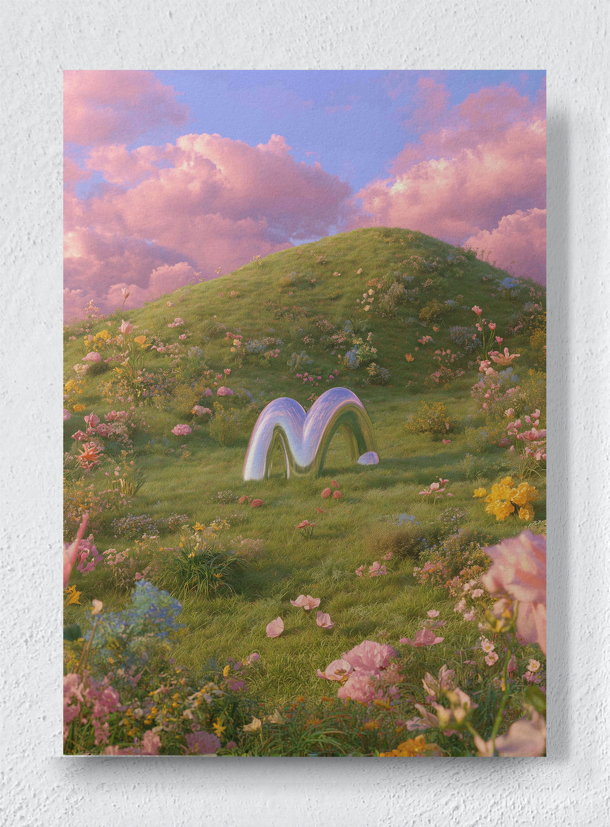 SYNTHETIC SPRING - Unframed canvas