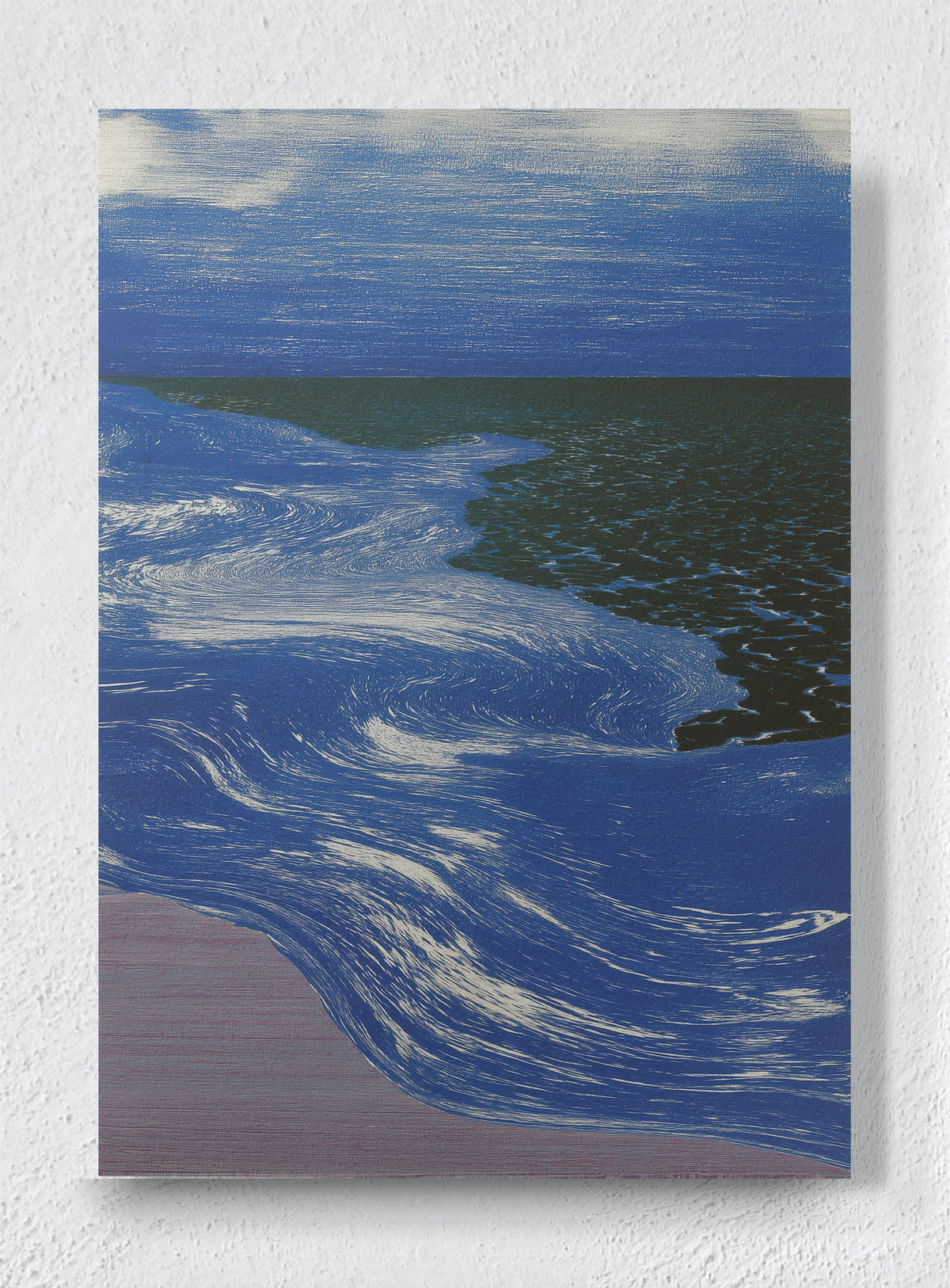 SYNTHWAVE SHORE - Unframed canvas