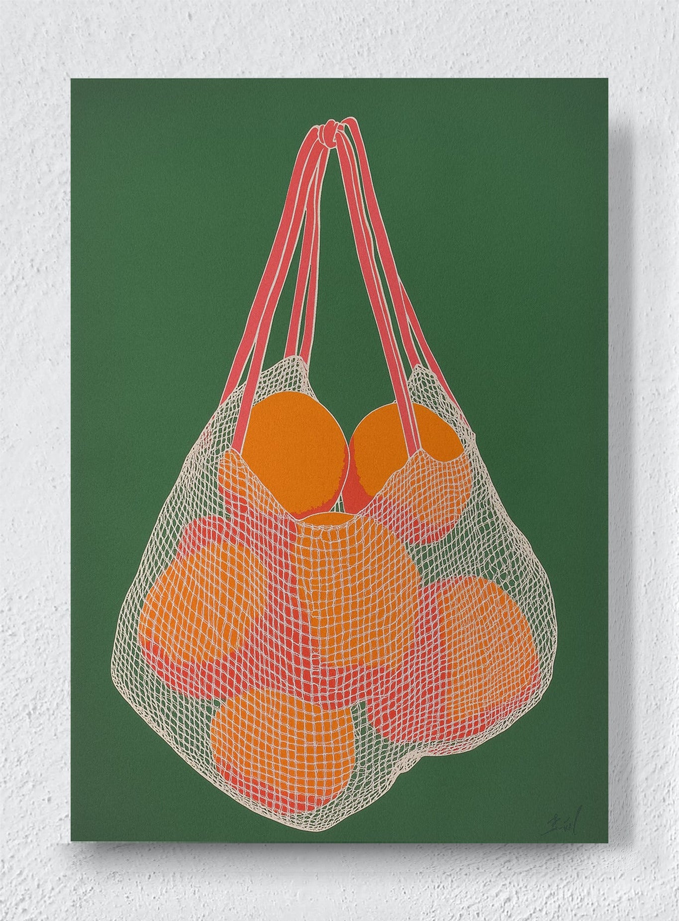 TANGLED SUN - Unframed canvas