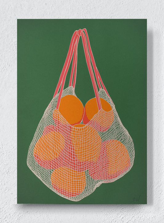 TANGLED SUN - Unframed canvas