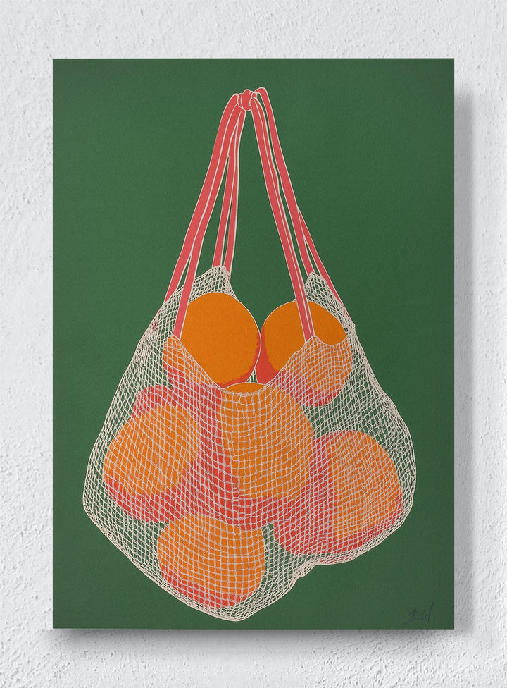 TANGLED SUN - Unframed canvas
