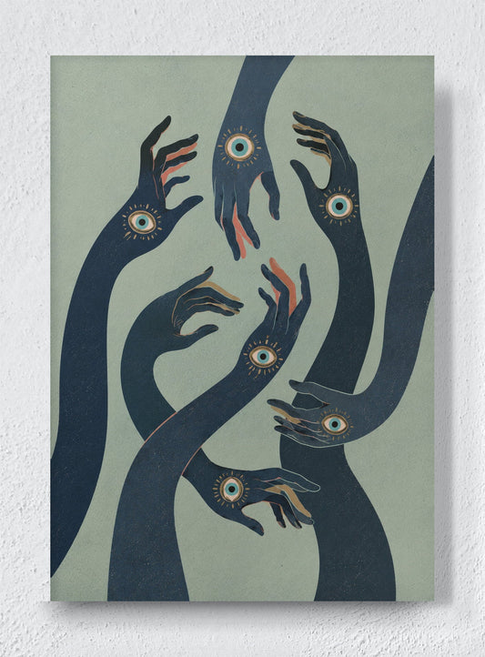 TENDRILS - Unframed canvas