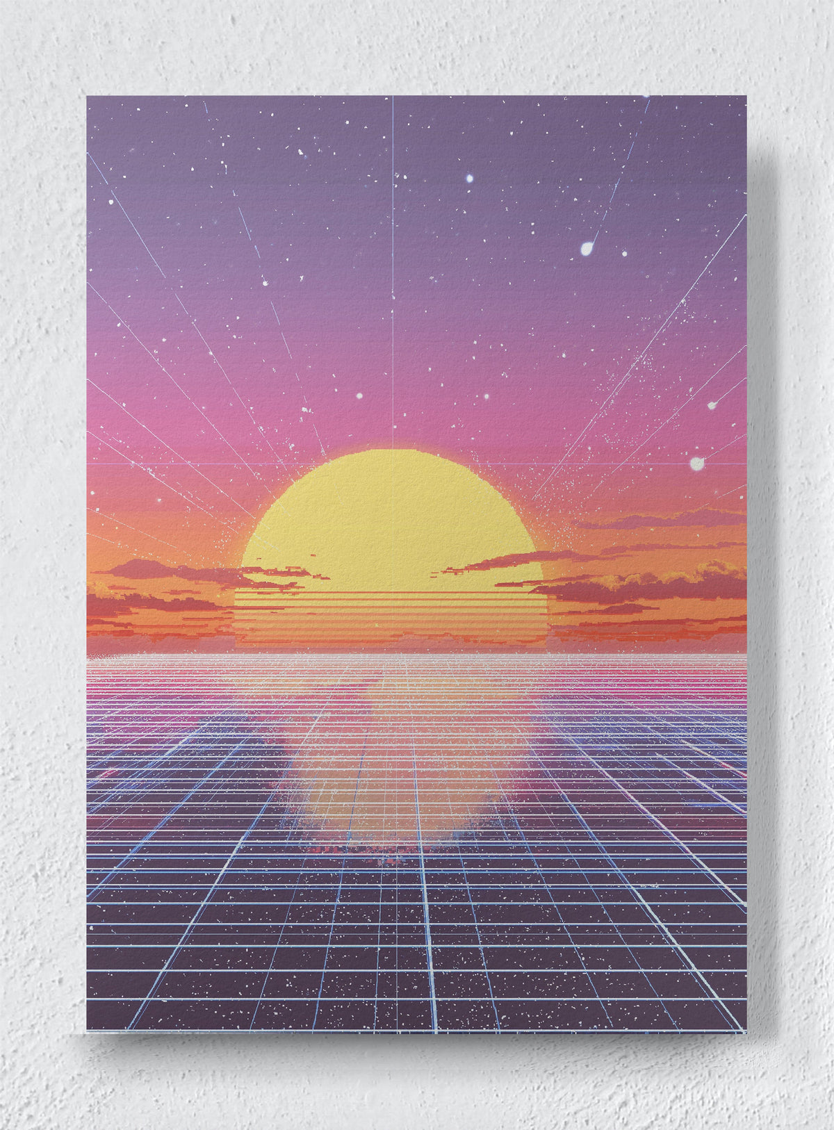 TERMINAL DAWN - Unframed canvas