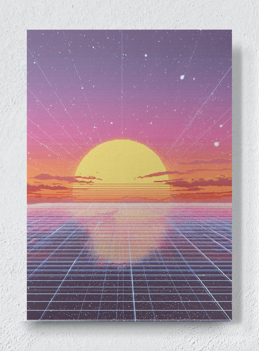 TERMINAL DAWN - Unframed canvas