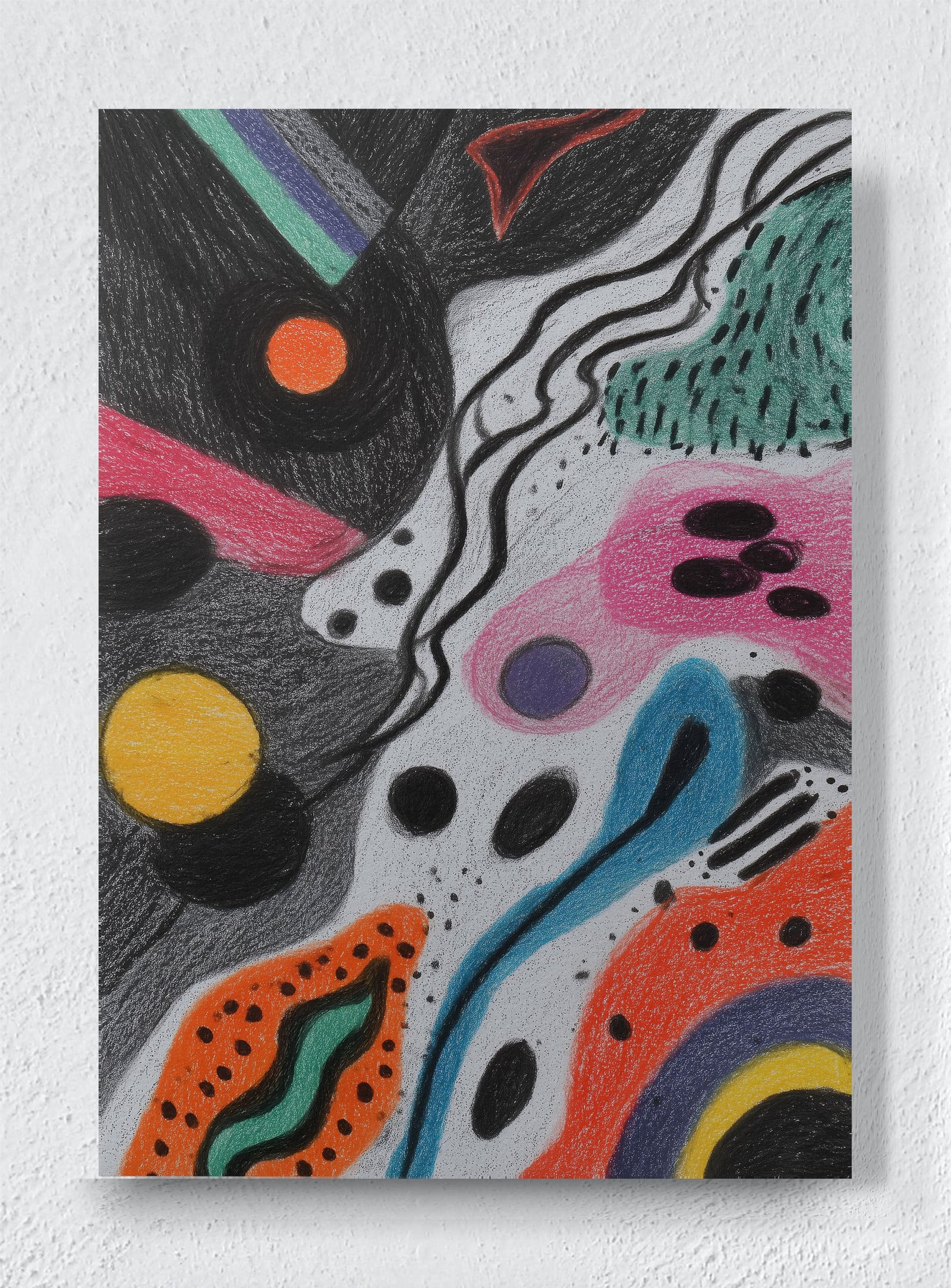 TERRAZZO DREAMS - Unframed canvas