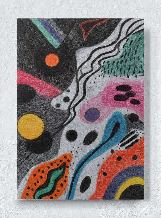 TERRAZZO DREAMS - Unframed canvas
