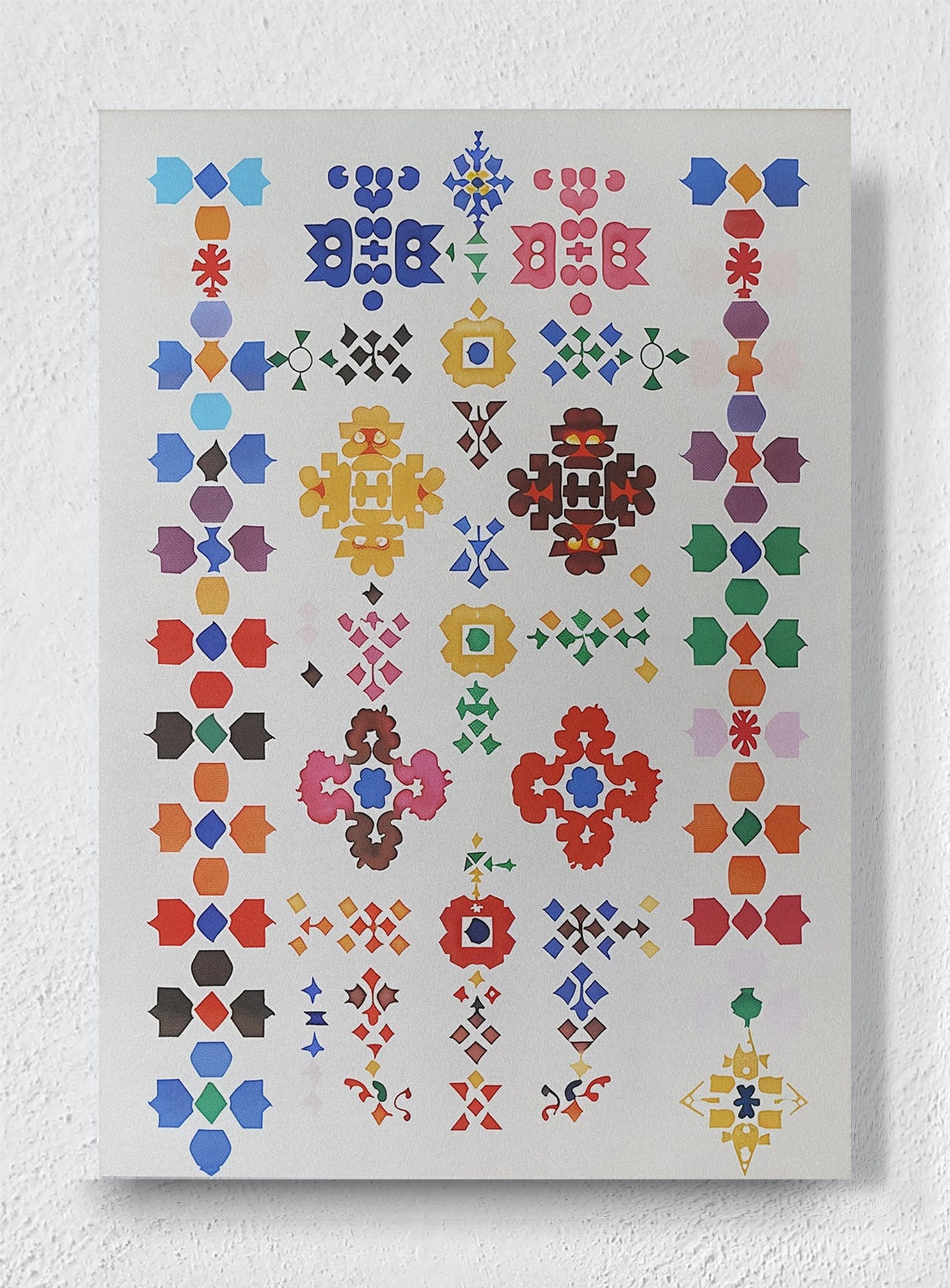 TESSELLATED DREAMS - Unframed canvas