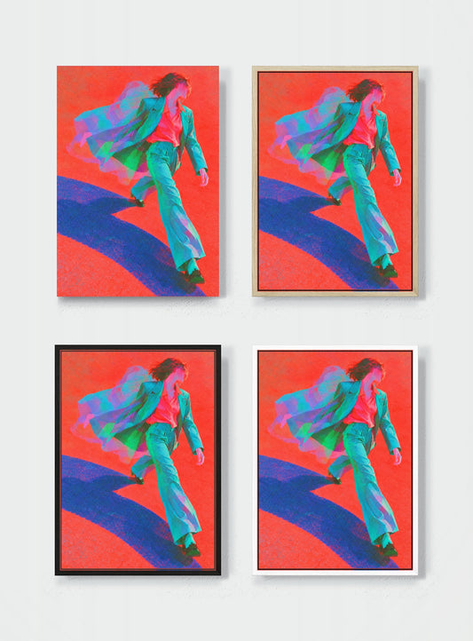 HUEDRA canvas frame comparison - THE COLOR OF MOMENTUM