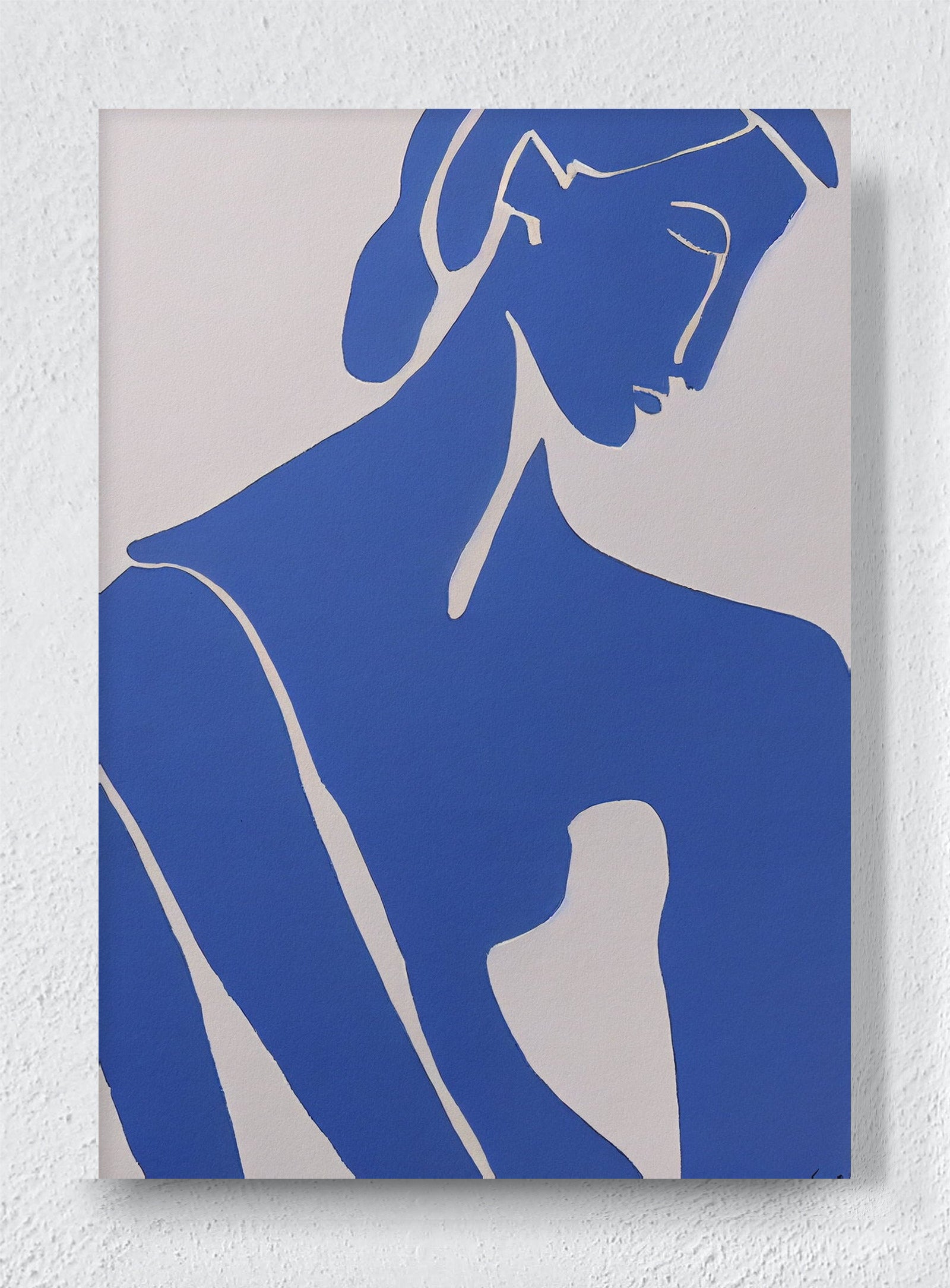 THE CUTOUT - Unframed canvas