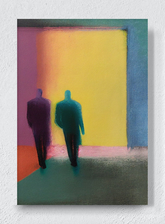 THE EXIT - Unframed canvas