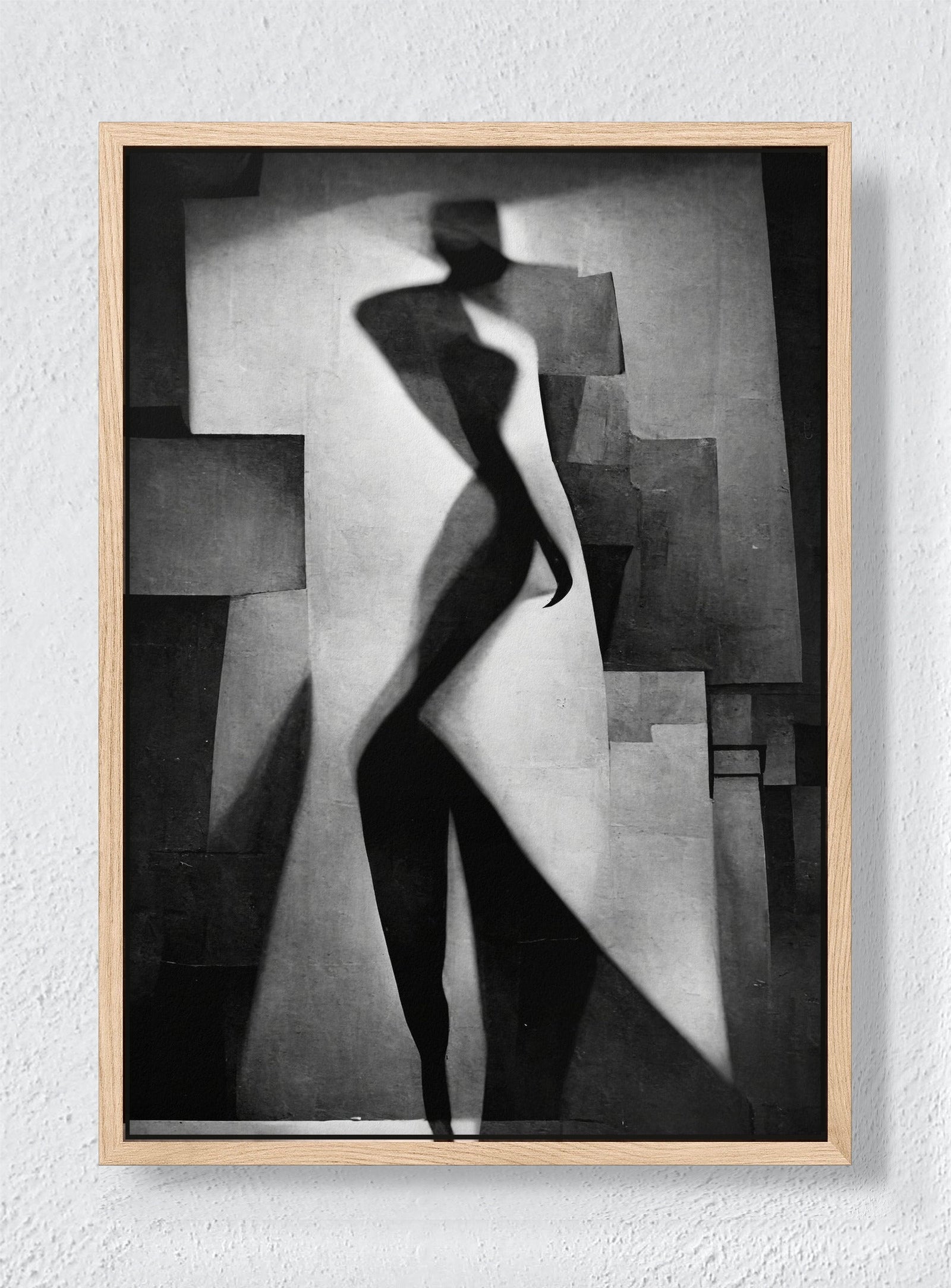 THE FORM - Natural frame canvas