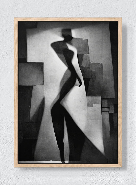 THE FORM - Natural frame canvas
