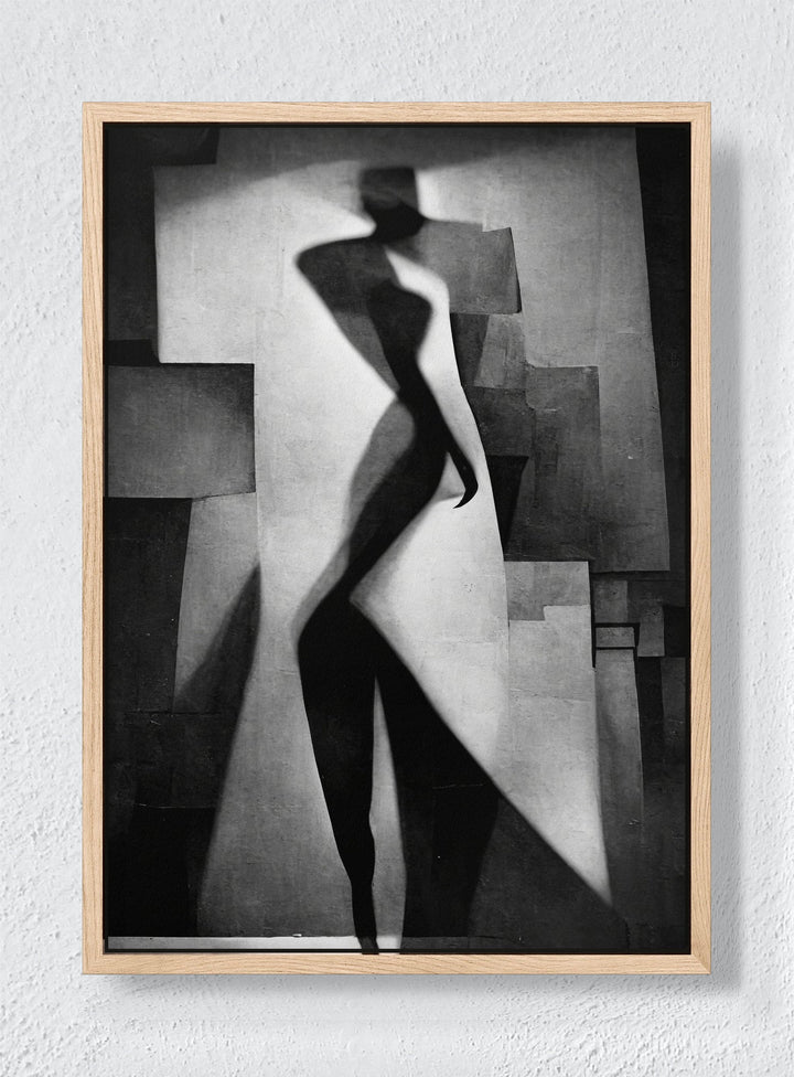 THE FORM - Natural frame canvas